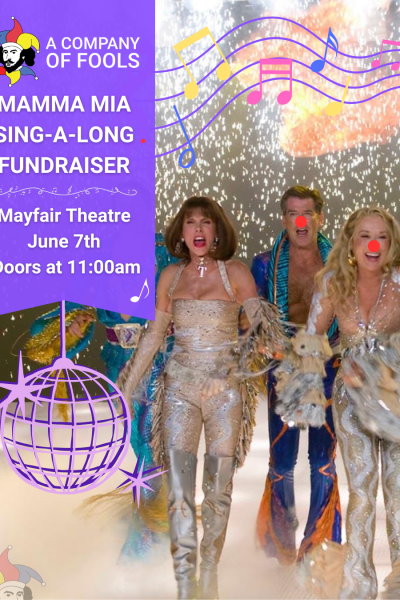 Mamma Mia! Here We Go Again: Sing-a-Long Company Of Fools fundraiser
